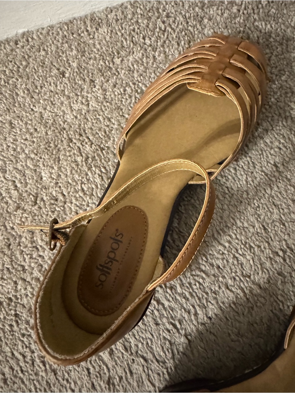 Tatianna - Soft Spots Woman Sandals Size 8W - Picture 11 of 11